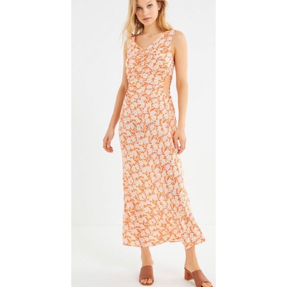 Urban Outfitters Dresses & Skirts - UO Gala Cinched Side Cutout Maxi Dress